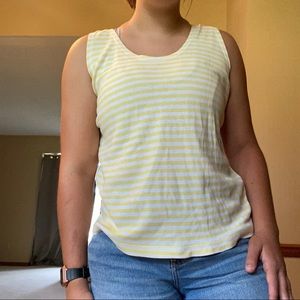 Striped tank top